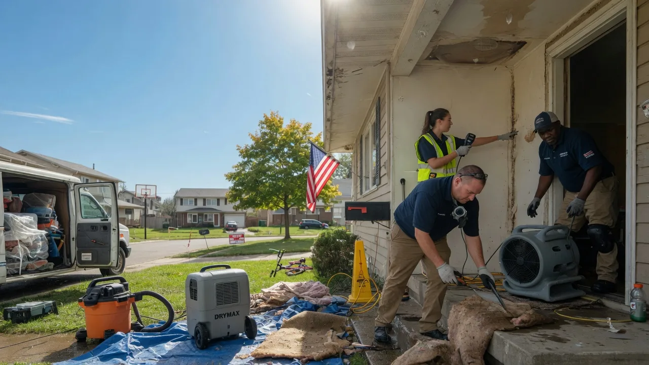Water Damage Restoration in Coldwater, KS near me